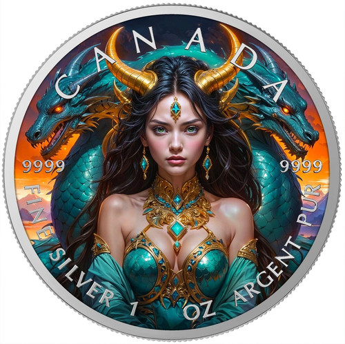 Unze 999 silber frau - silber,