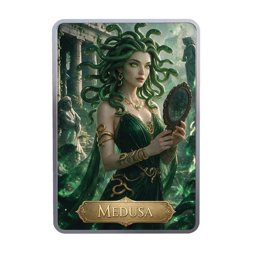 999 silberbarren medusa - silberbarren,