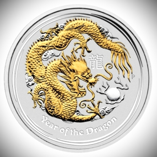 Unze 999er feinsilber drache - 999er,