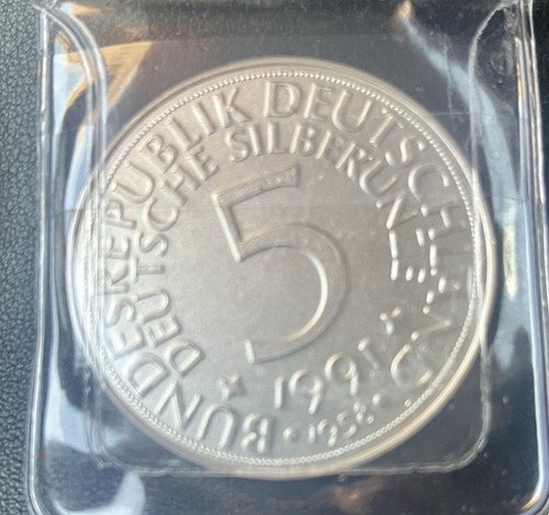 Deutsche silber unze 1991 - silber-unze, 5