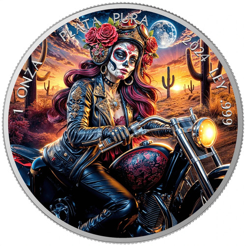 Unze 999 silber mexiko - 1,