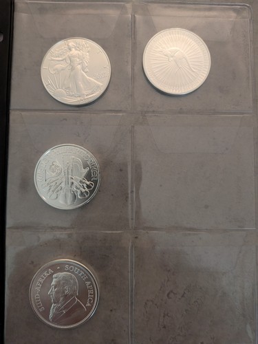4x1 unze silber 999 4 - 4x1,