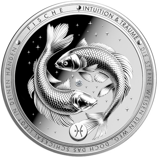 Unze silber sternzeichen - silber,