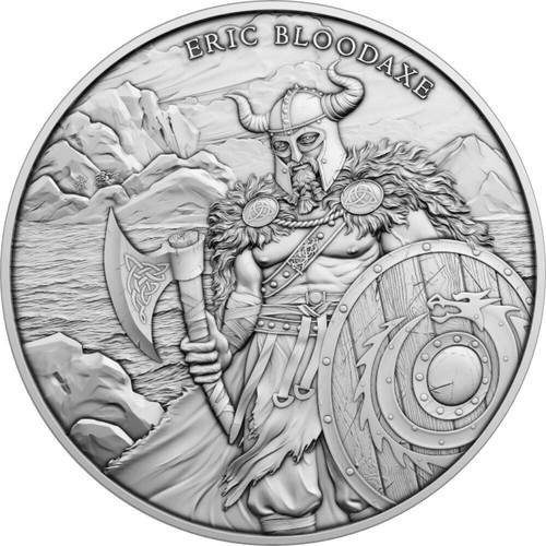 Unze 999 silber wikinger - -,