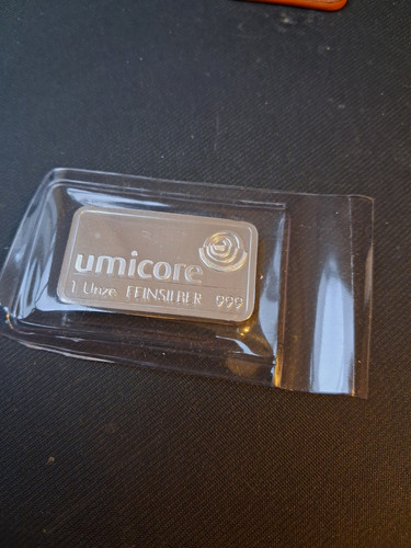 Umicore silberbarren unze - umicore,