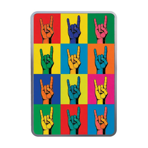 999 silberbarren pop art - .999,