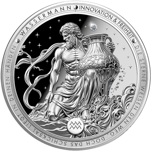 Unze silber sternzeichen - 1,