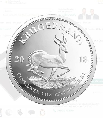 Unze silber krügerrand - silber,
