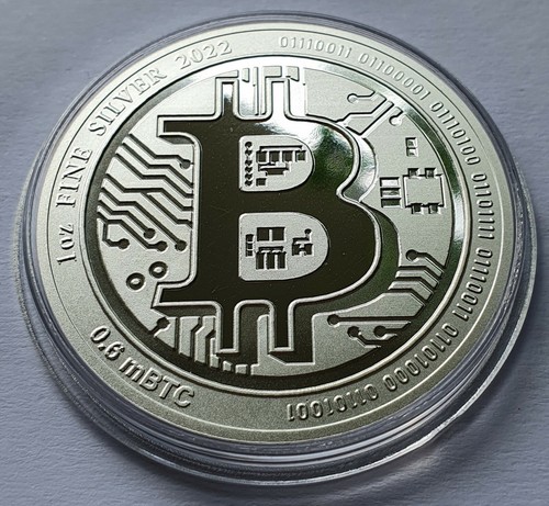 Unze 999 silber bitcoin - 1,
