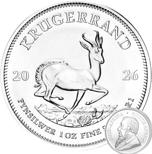 Krügerrand silber 999 - silber, 1