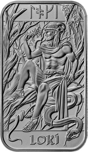 Loki silberbarren 1oz unze - silberbarren,