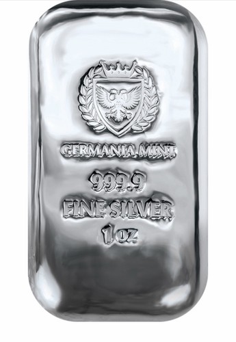 Germania mint silberbarren - mint, 1