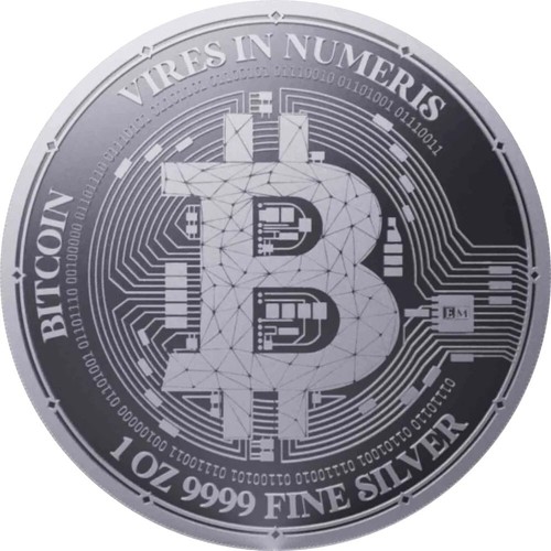 Unze 999 silber bitcoin - 1,