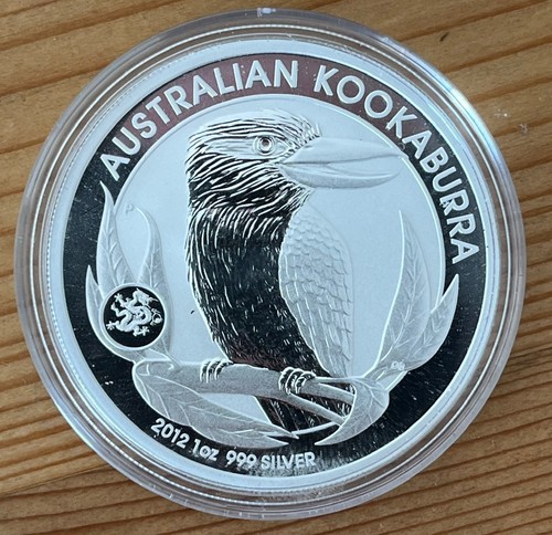 Silbermünze kookaburra 2012 - kookaburra,