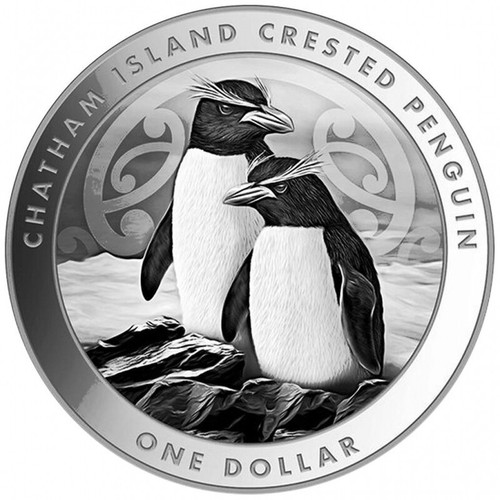 Unze 999 silber pinguine - unze,